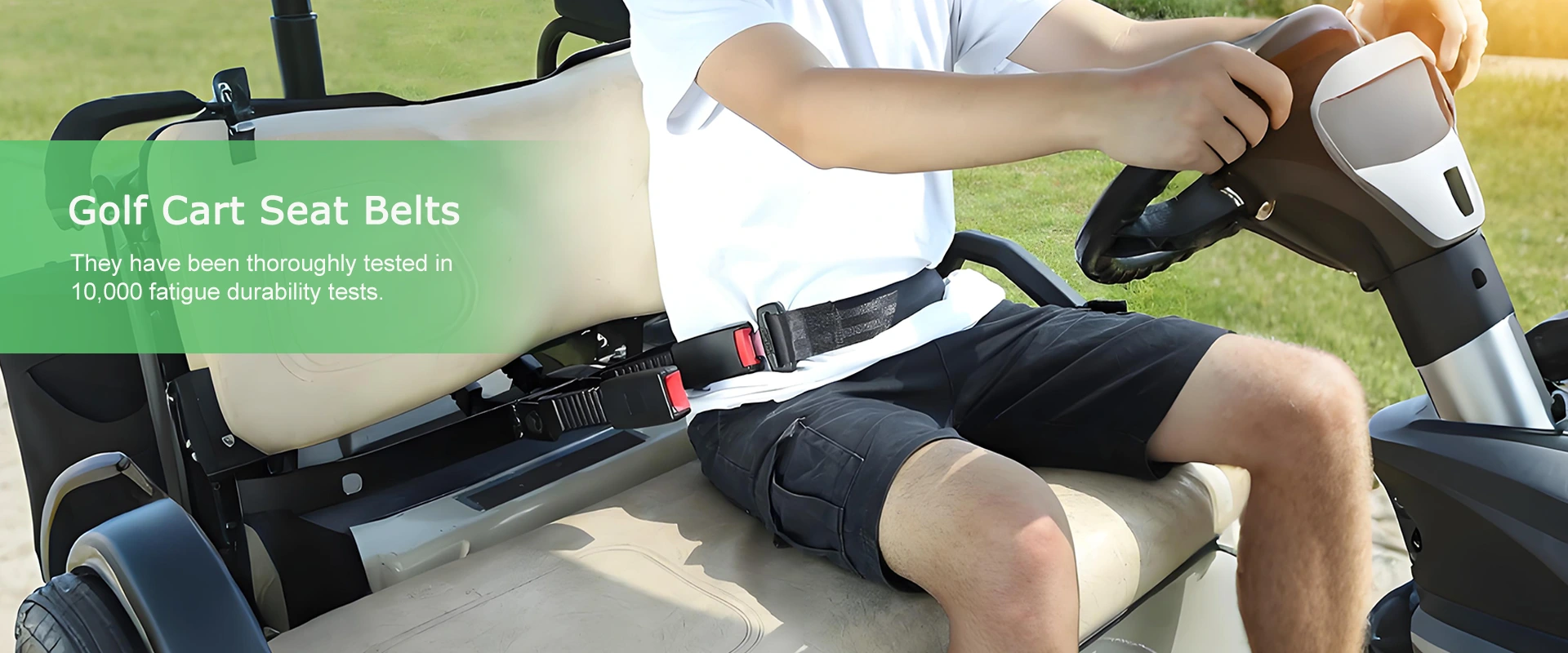 Çin golf arabası emniyet kemerleri